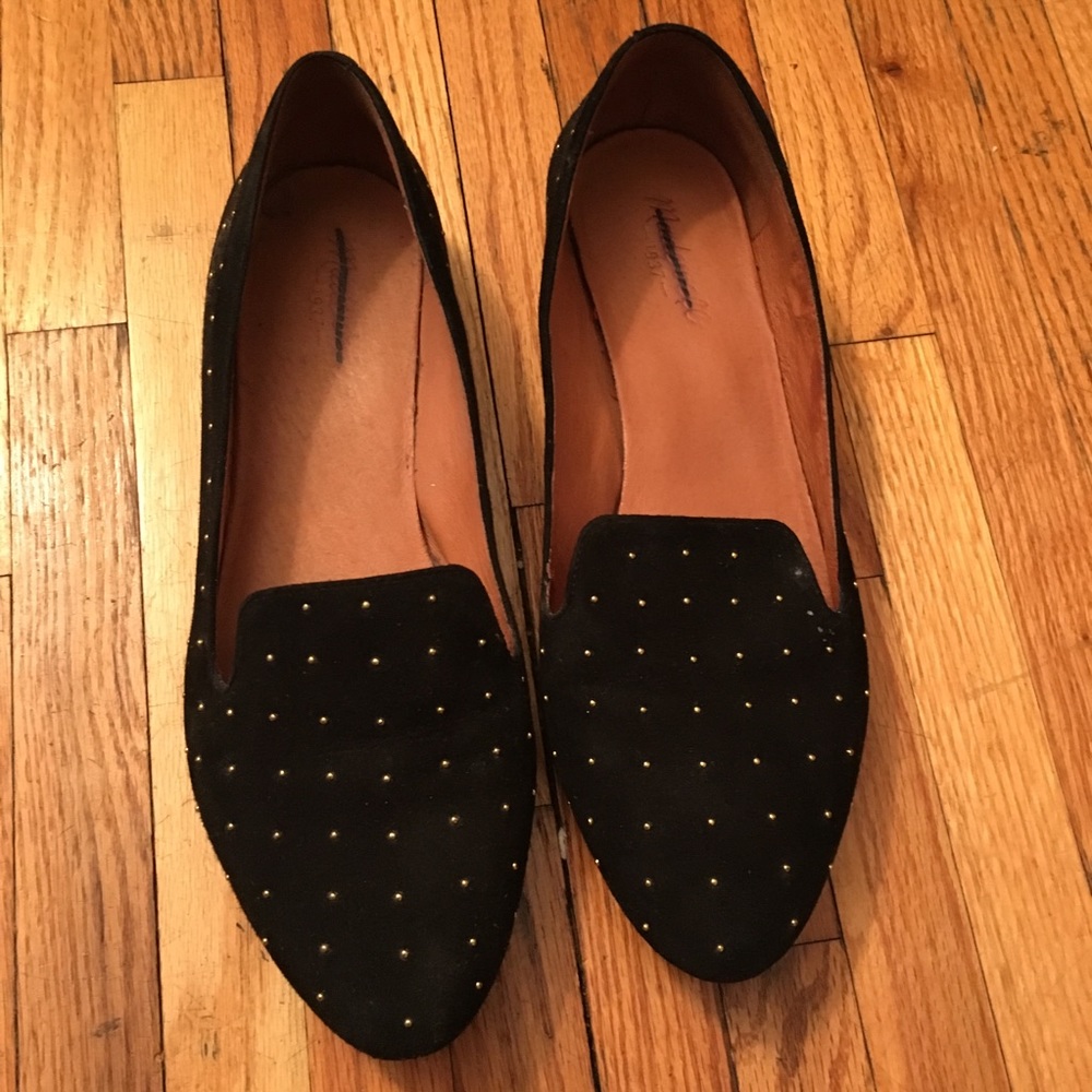 Madewell Black Teddy Loafers sz 10 barely worn